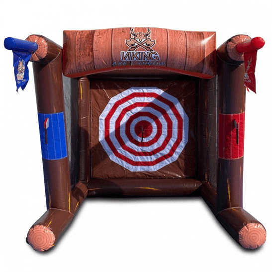 Viking Axe Throw dimensions 8'8W x 10'L x 8'H
